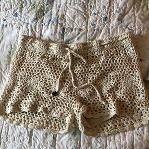 Forever 21 crocheted shorts